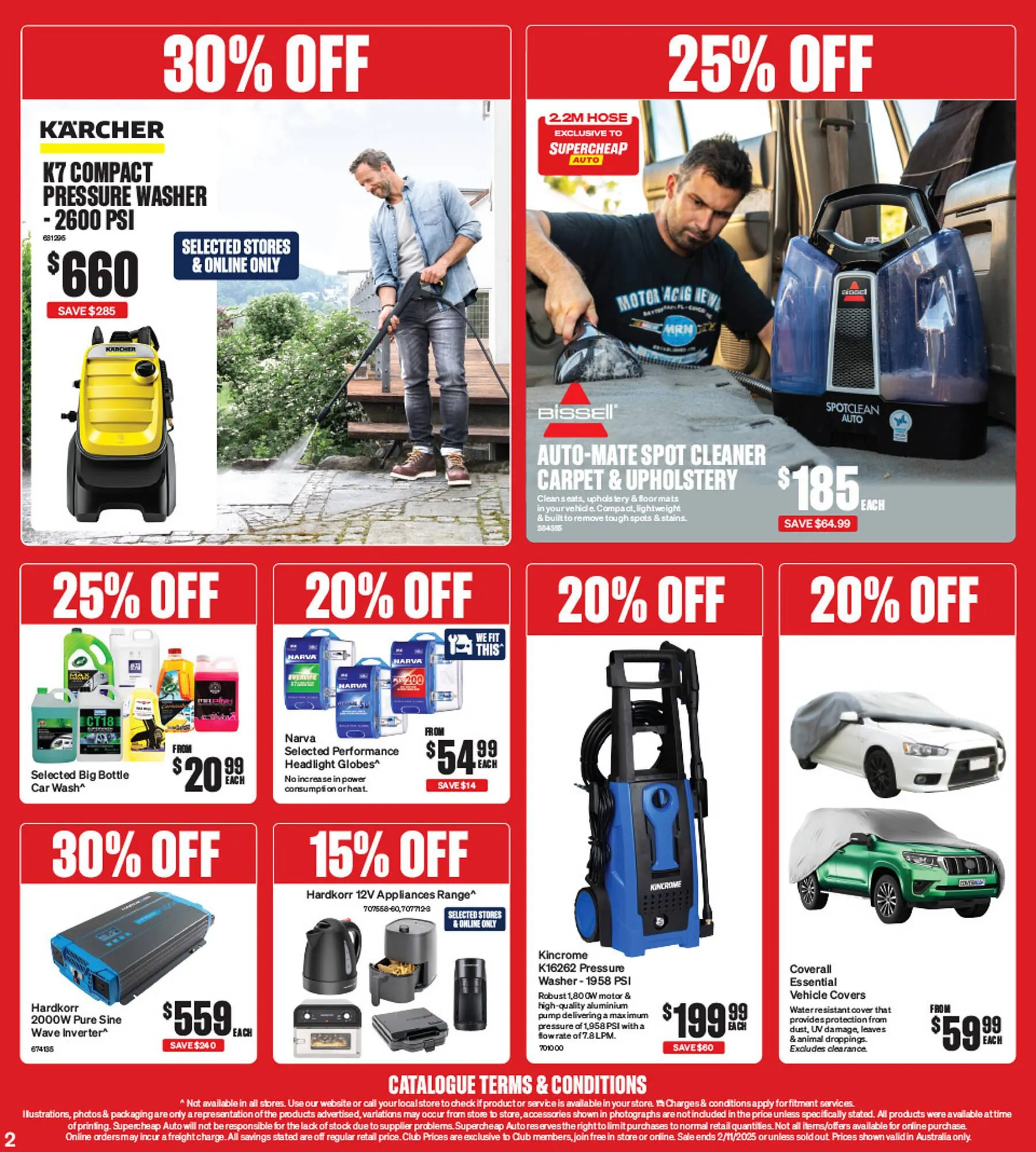SuperCheap Auto catalogue - Catalogue valid from 15 October to 2 November 2025 - page 2