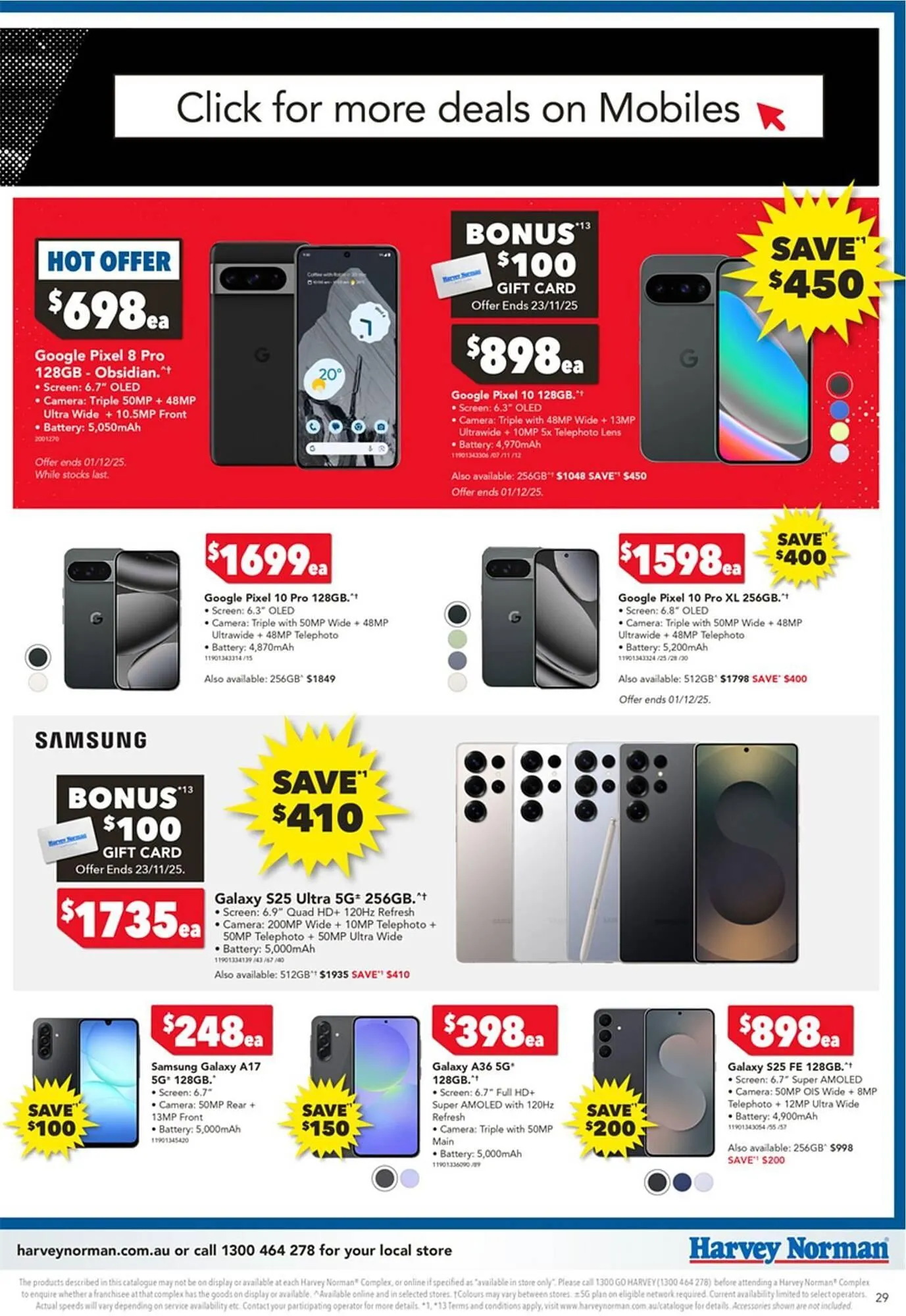 Harvey Norman catalogue - Catalogue valid from 20 November to 2 December 2025 - page 29