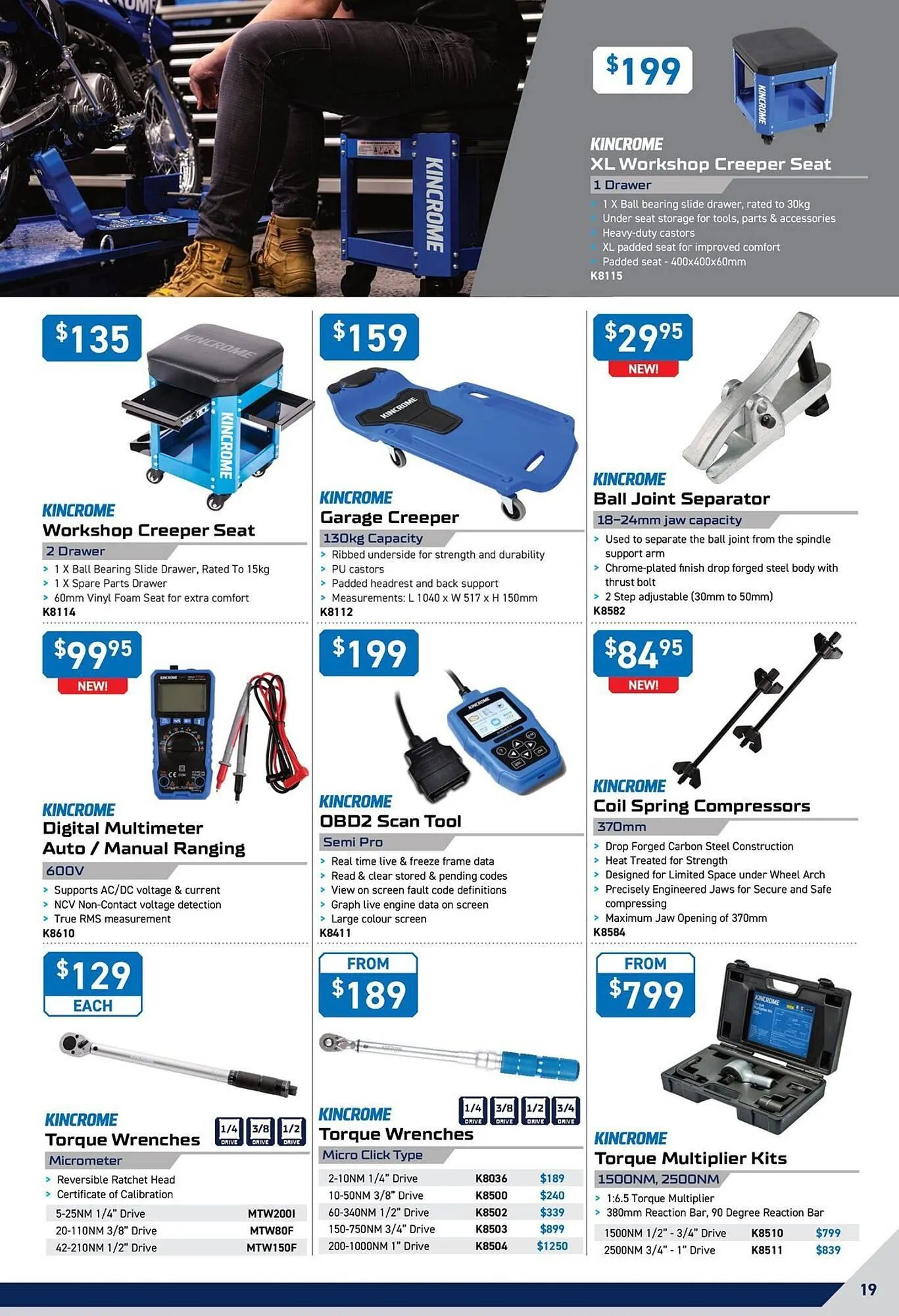 Kincrome catalogue - Catalogue valid from 2 May to 30 June 2024 - page 19