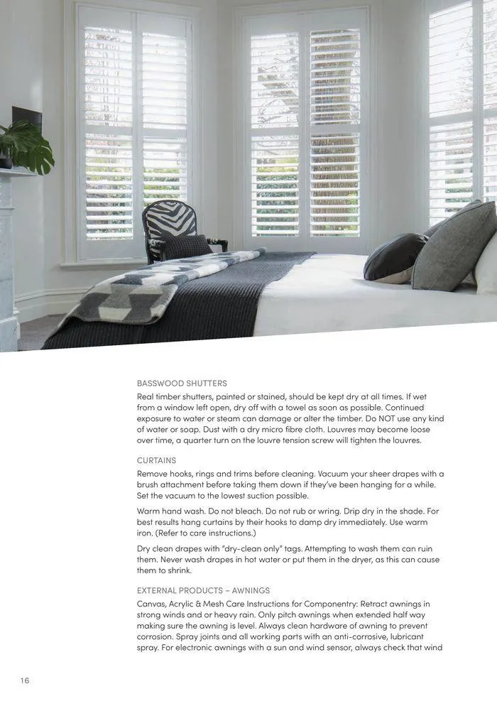 Care & Maintenance Guide - Catalogue valid from 26 February to 31 March 2025 - page 18