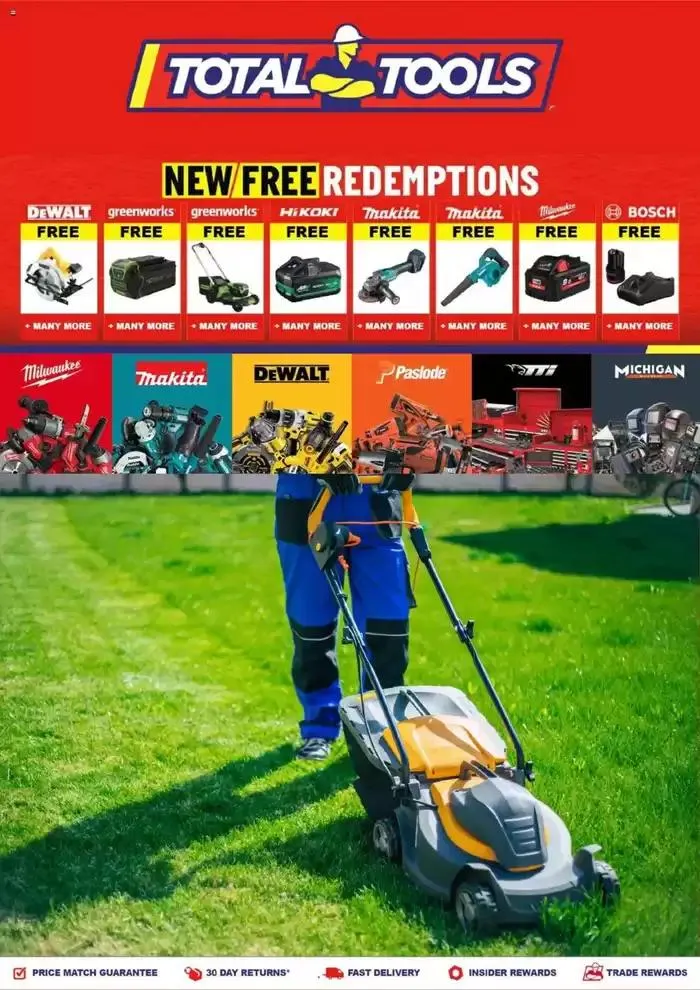 New Free Redemptions - Catalogue valid from 22 April to 22 May 2025 - page 1