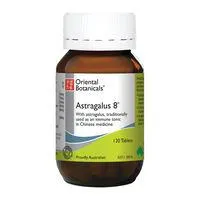 Oriental Botanicals Astragalus 8 Tablets 120