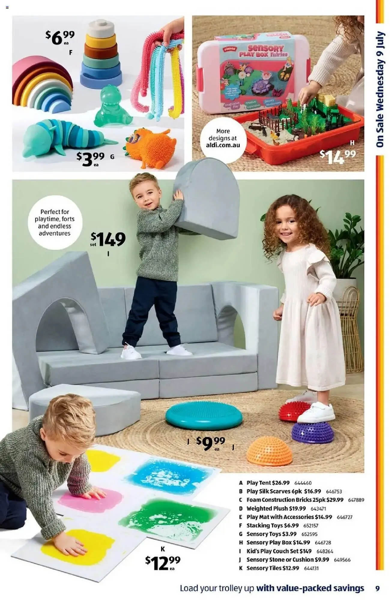 ALDI SpecialBuys catalogue - Catalogue valid from 9 July to 15 July 2025 - page 9