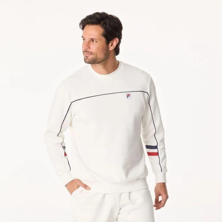 FILA Men's Taron Crew Neck Fleece Arctic