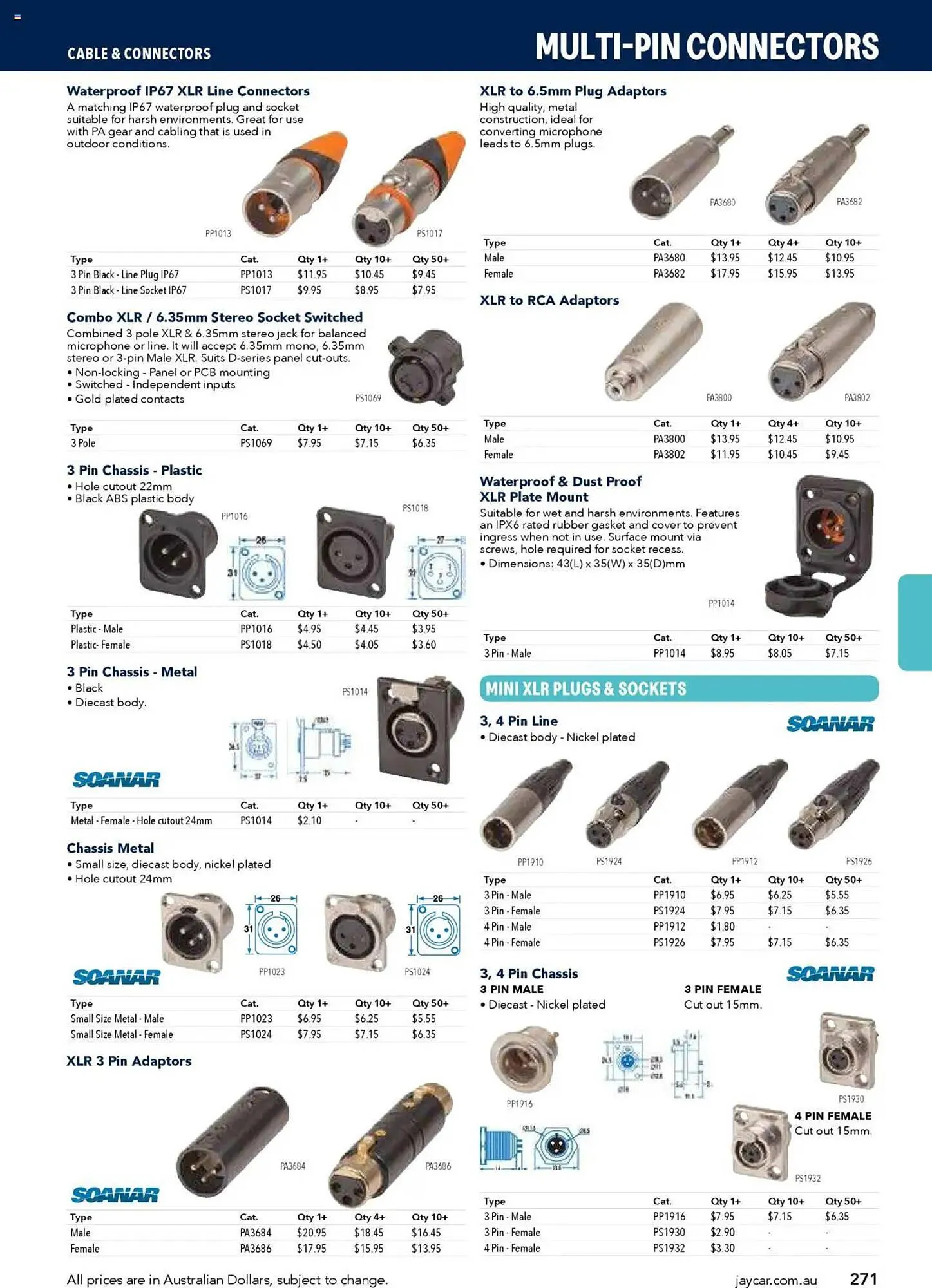 Jaycar Electronics catalogue - Catalogue valid from 8 July to 9 July 2026 - page 271
