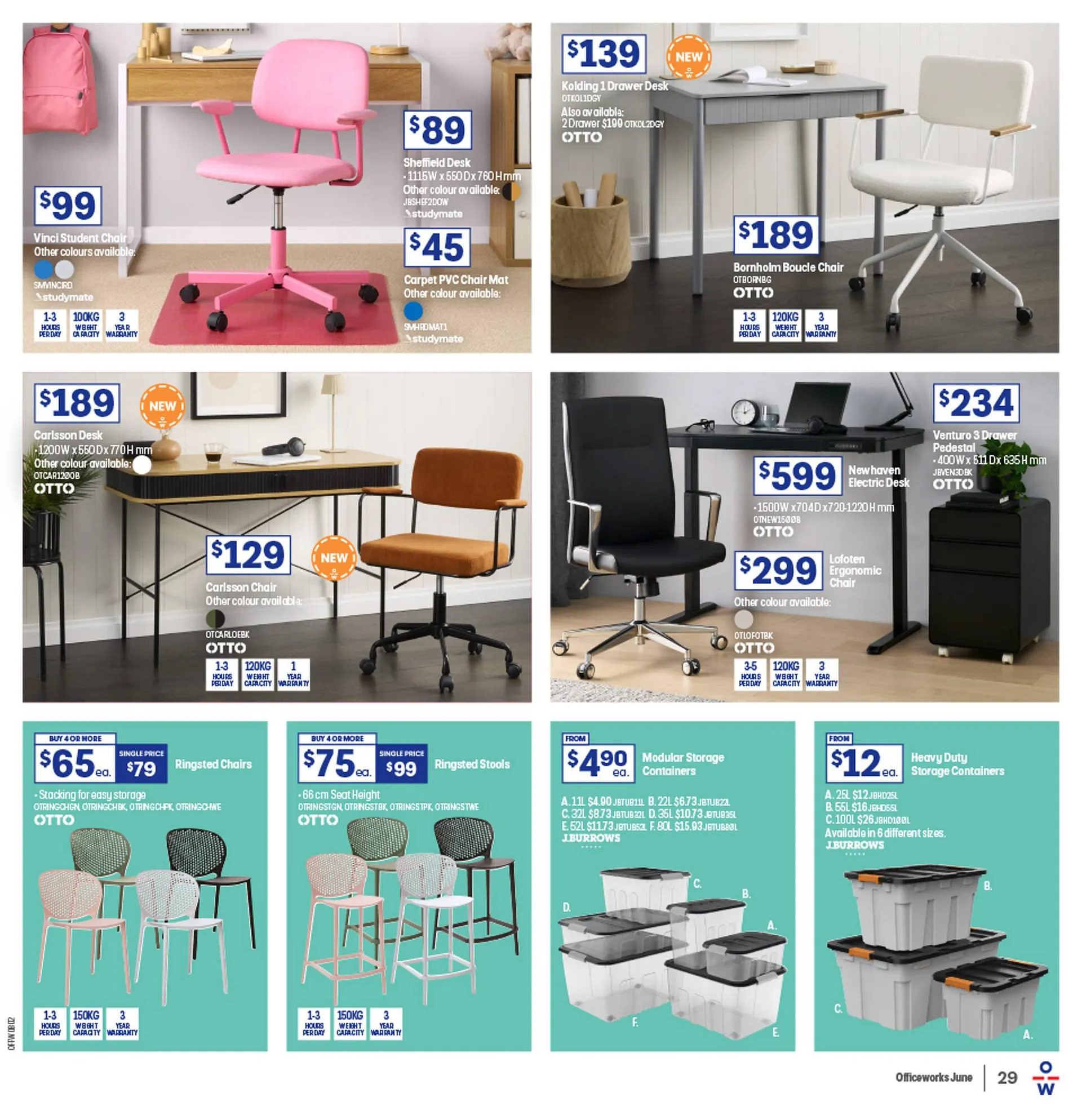 Officeworks catalogue - Catalogue valid from 29 May to 30 June 2025 - page 29