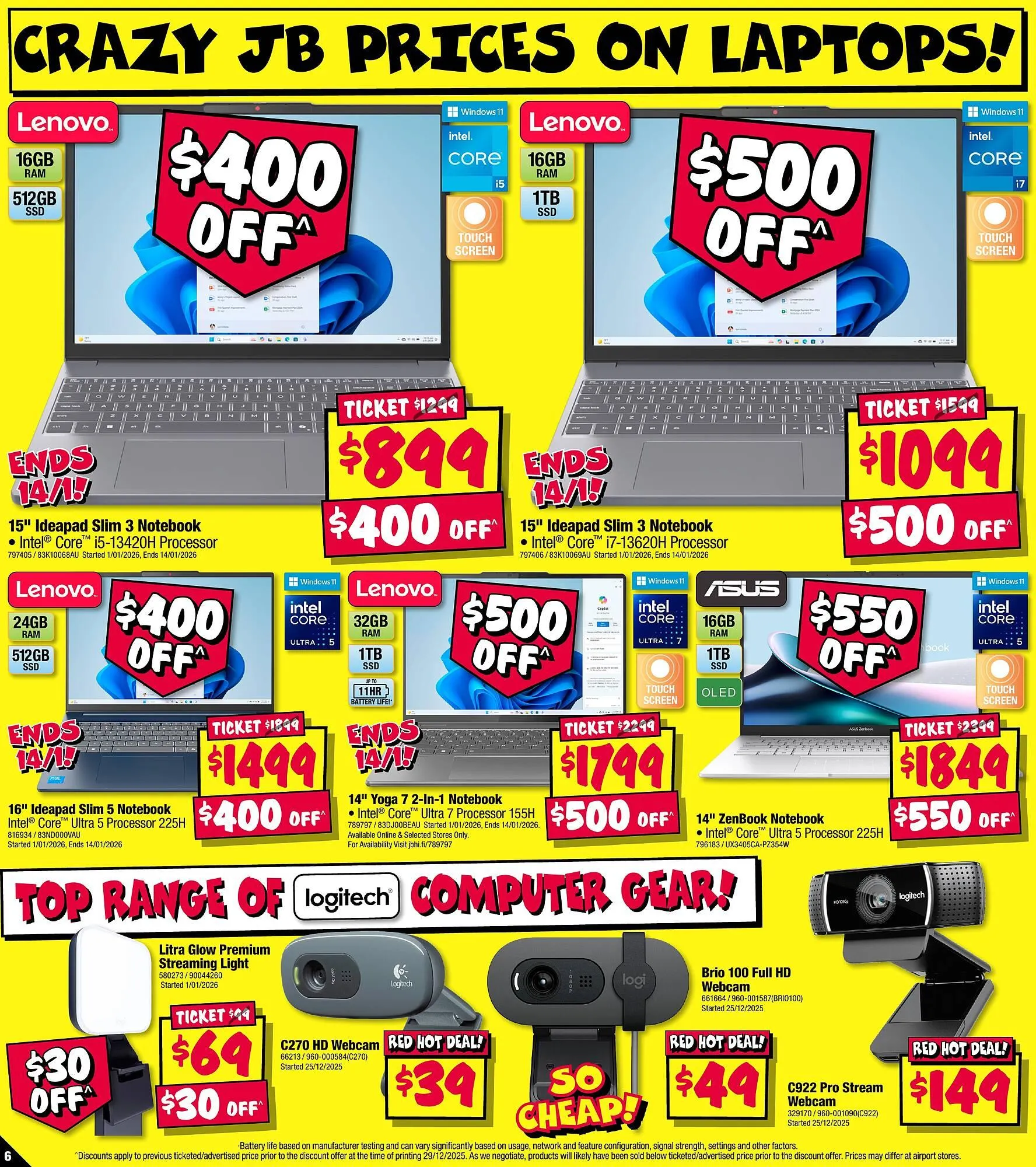 JB Hi-Fi catalogue - Catalogue valid from 8 January to 21 January 2026 - page 6