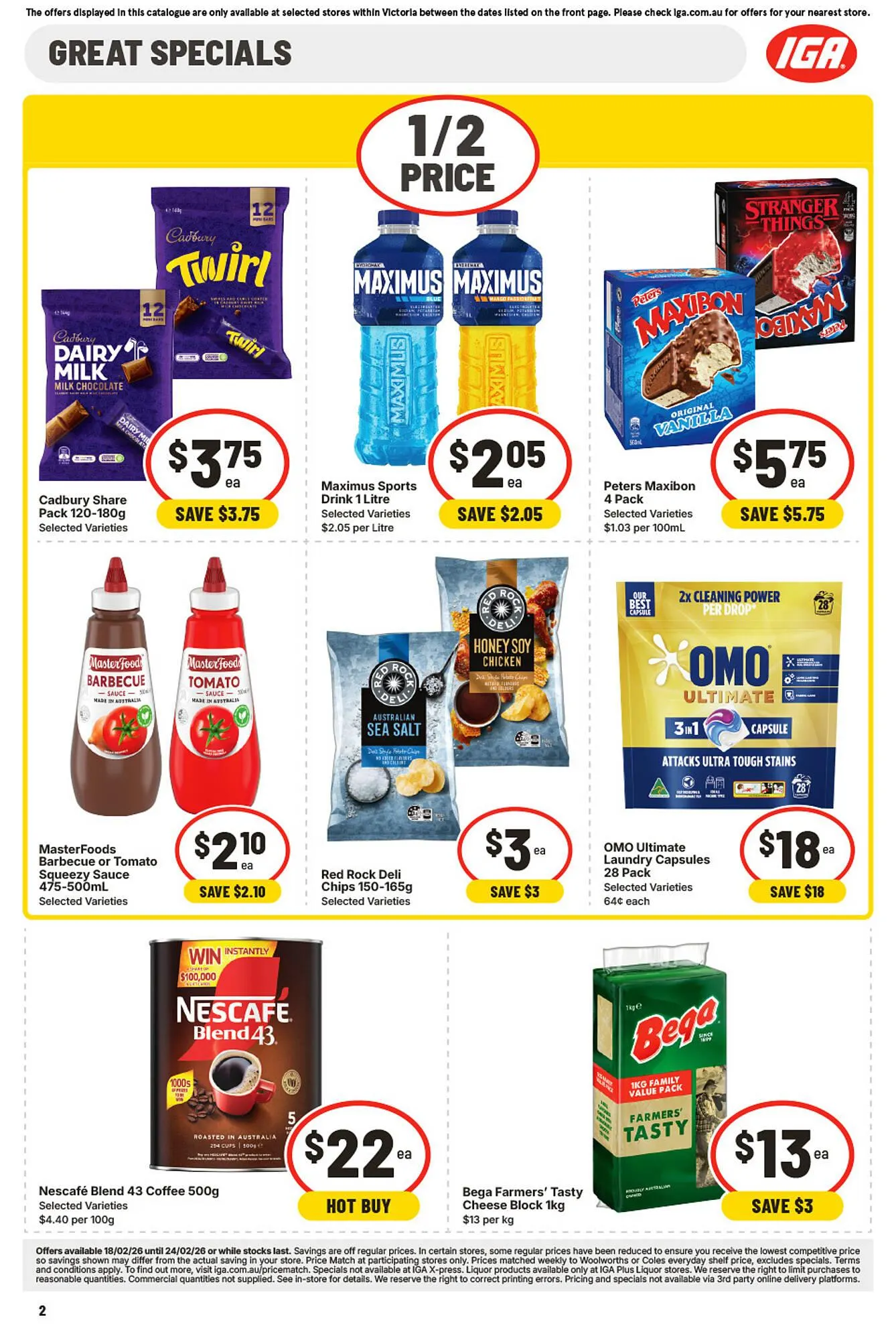 IGA catalogue - Catalogue valid from 18 February to 24 February 2026 - page 3