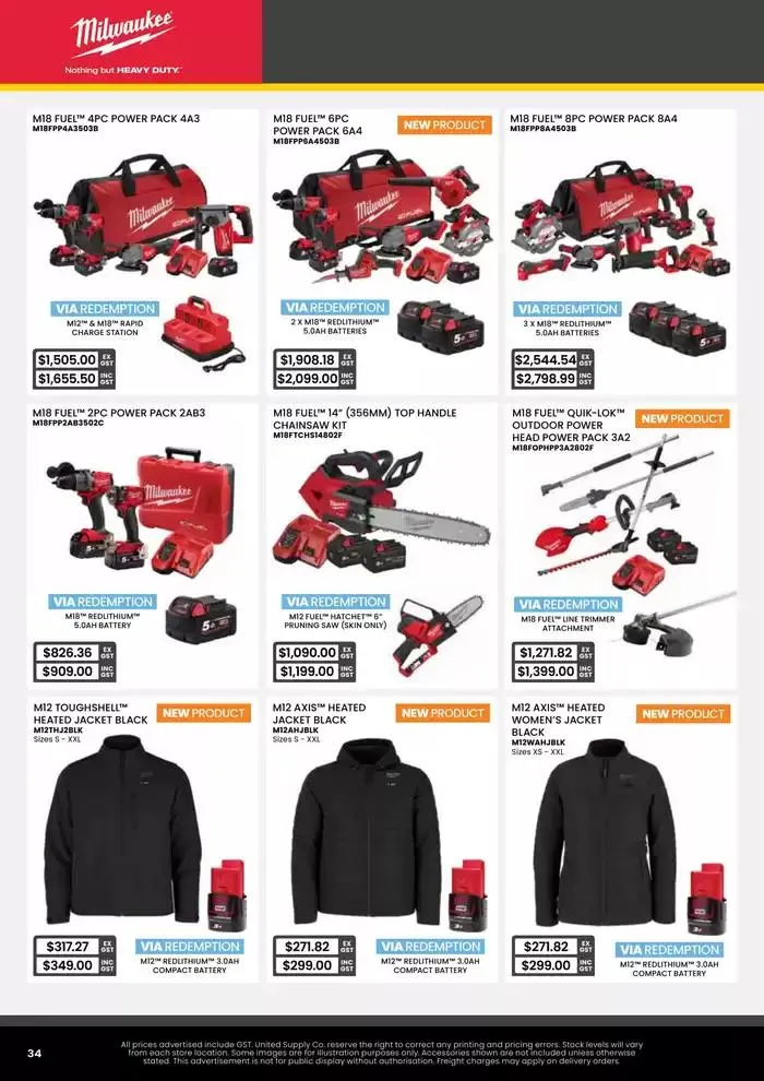  Tool Centre McKinnon APR-JUN 25 - Catalogue valid from 1 April to 30 June 2025 - page 34