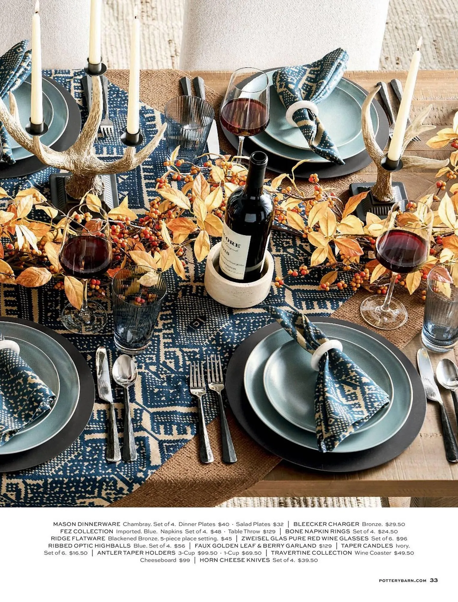 Pottery Barn flyer from September 3 to November 30 2025 - flyer page 33