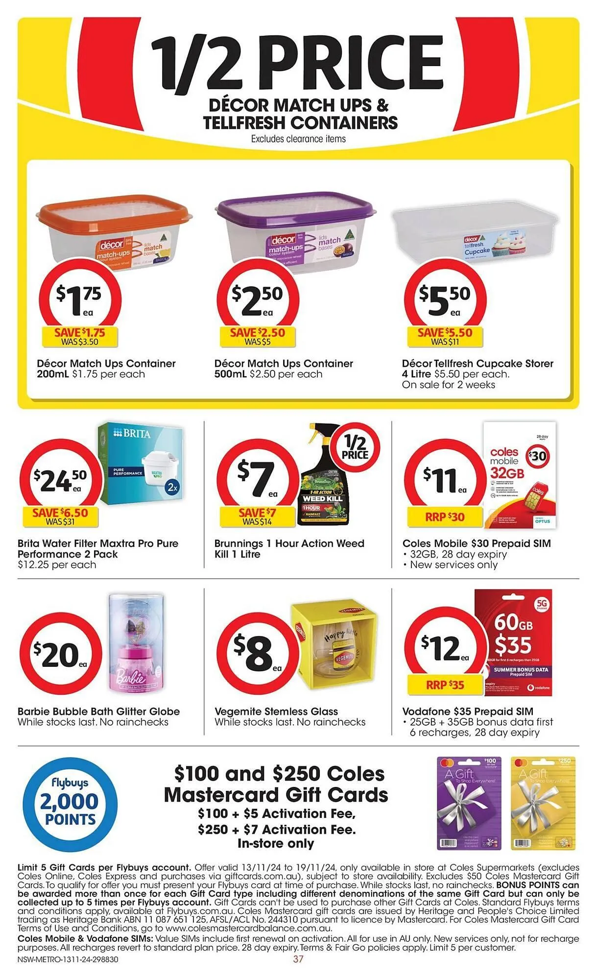 Coles catalogue - Catalogue valid from 13 November to 19 November 2024 - page 37