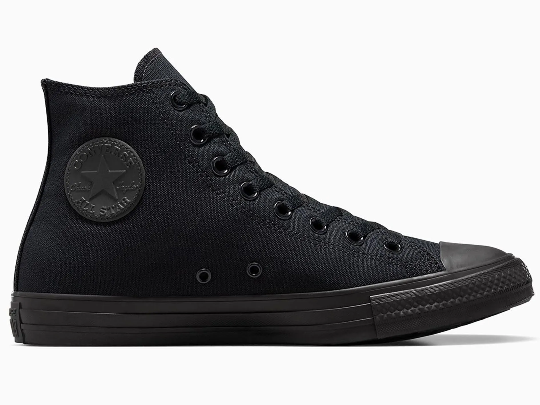 Converse Unisex Chuck Taylor Black Monochrome HI