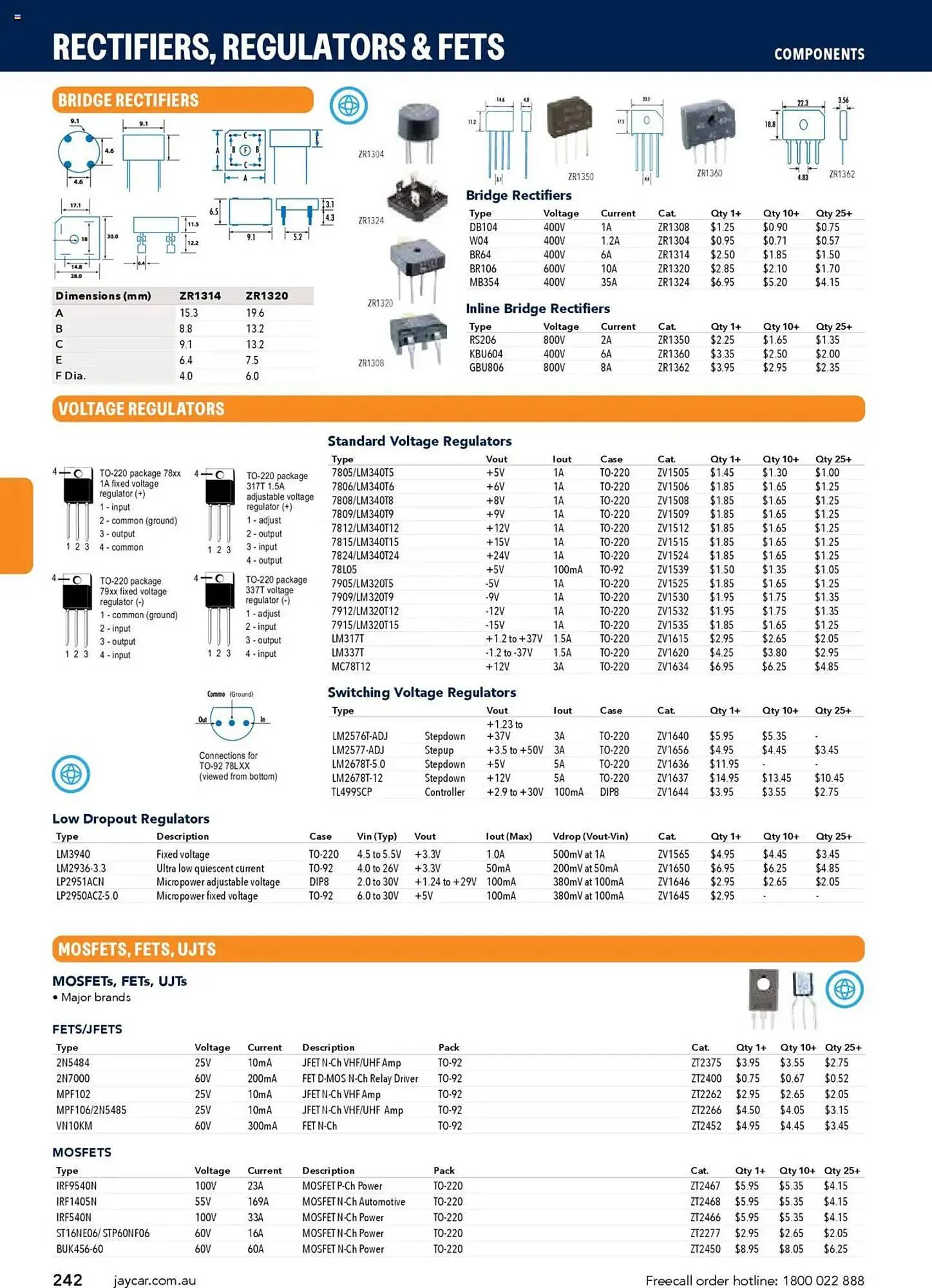 Jaycar Electronics catalogue - Catalogue valid from 8 July to 9 July 2026 - page 242