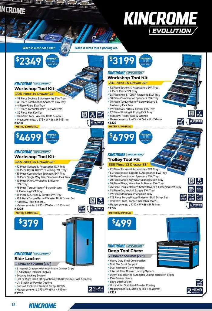Tool Sale Catalogue - Catalogue valid from 1 July to 1 September 2024 - page 12