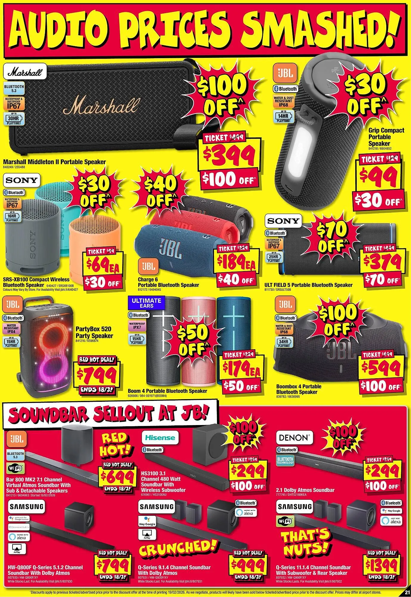 JB Hi-Fi catalogue - Catalogue valid from 5 March to 18 March 2026 - page 21