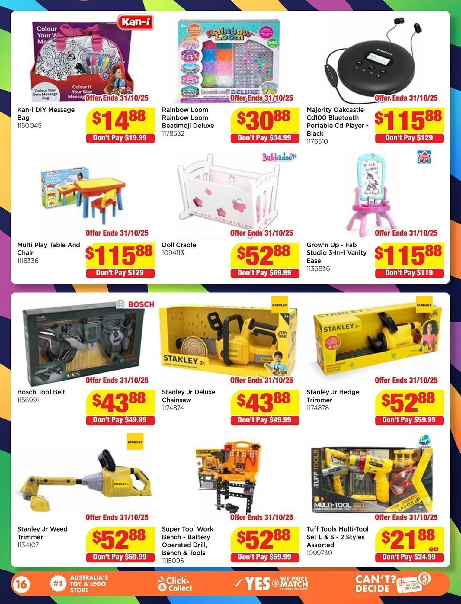 Mr Toys catalogue - Catalogue valid from 20 October to 31 October 2025 - page 16
