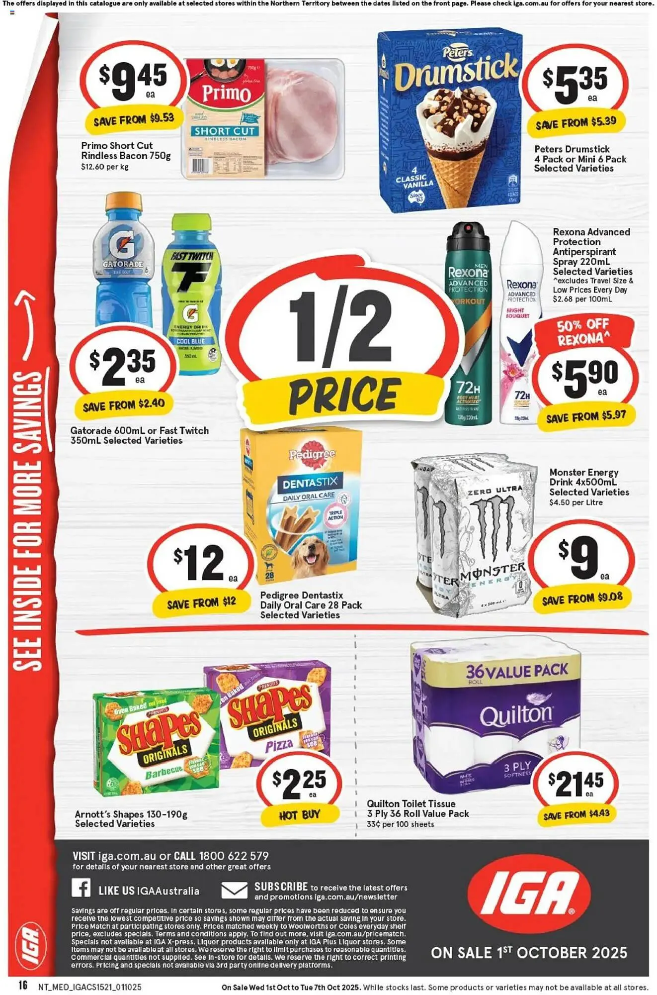 IGA catalogue - Catalogue valid from 30 September to 7 October 2025 - page 16