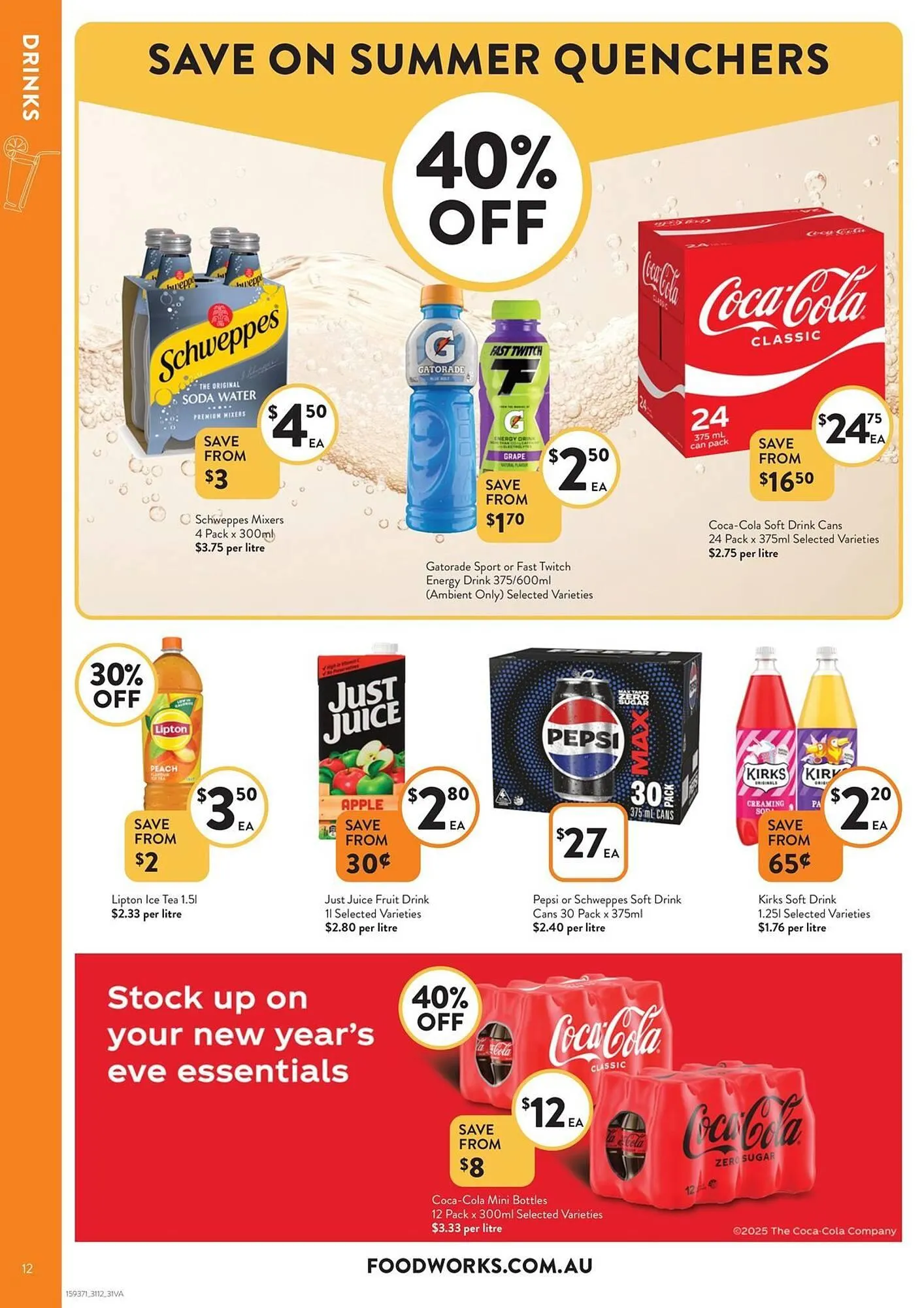 Foodworks catalogue - Catalogue valid from 31 December to 6 January 2026 - page 12