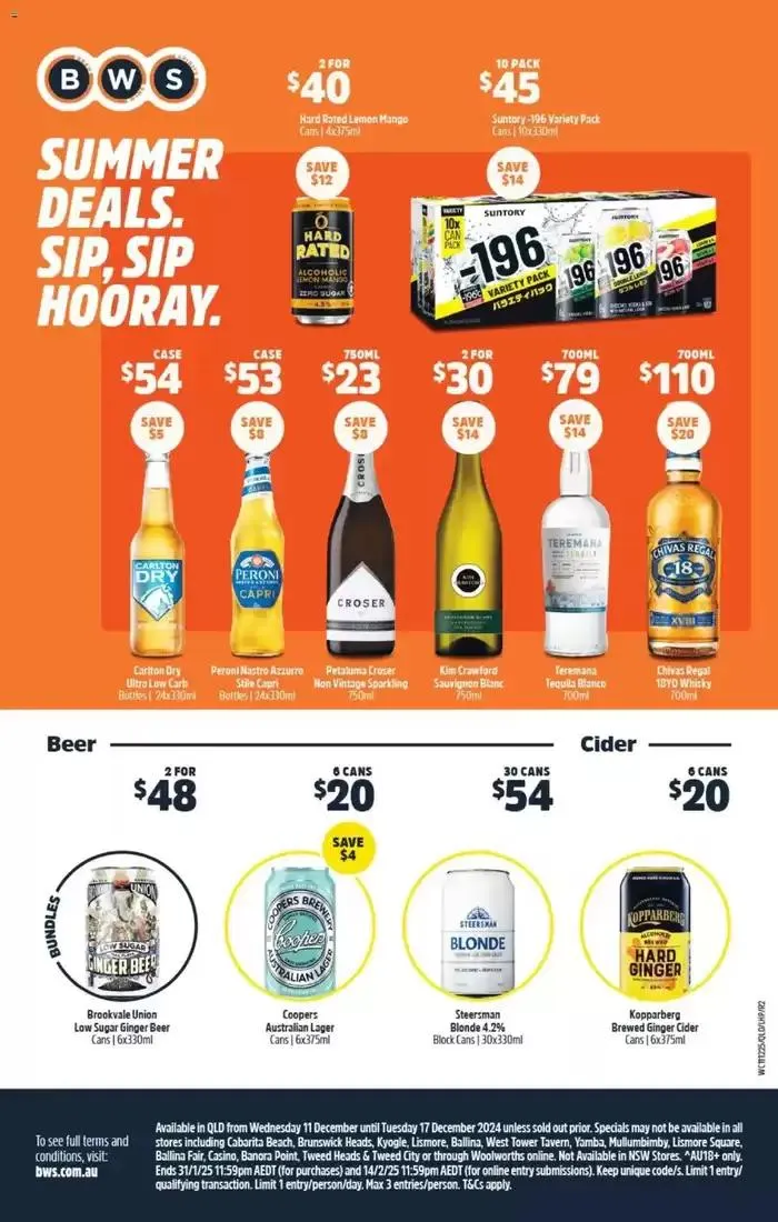 Weekly Specials - Catalogue valid from 11 December to 17 December 2024 - page 1