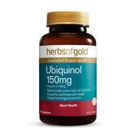 Herbs Of Gold Ubiquinol 150mg Capsules 30