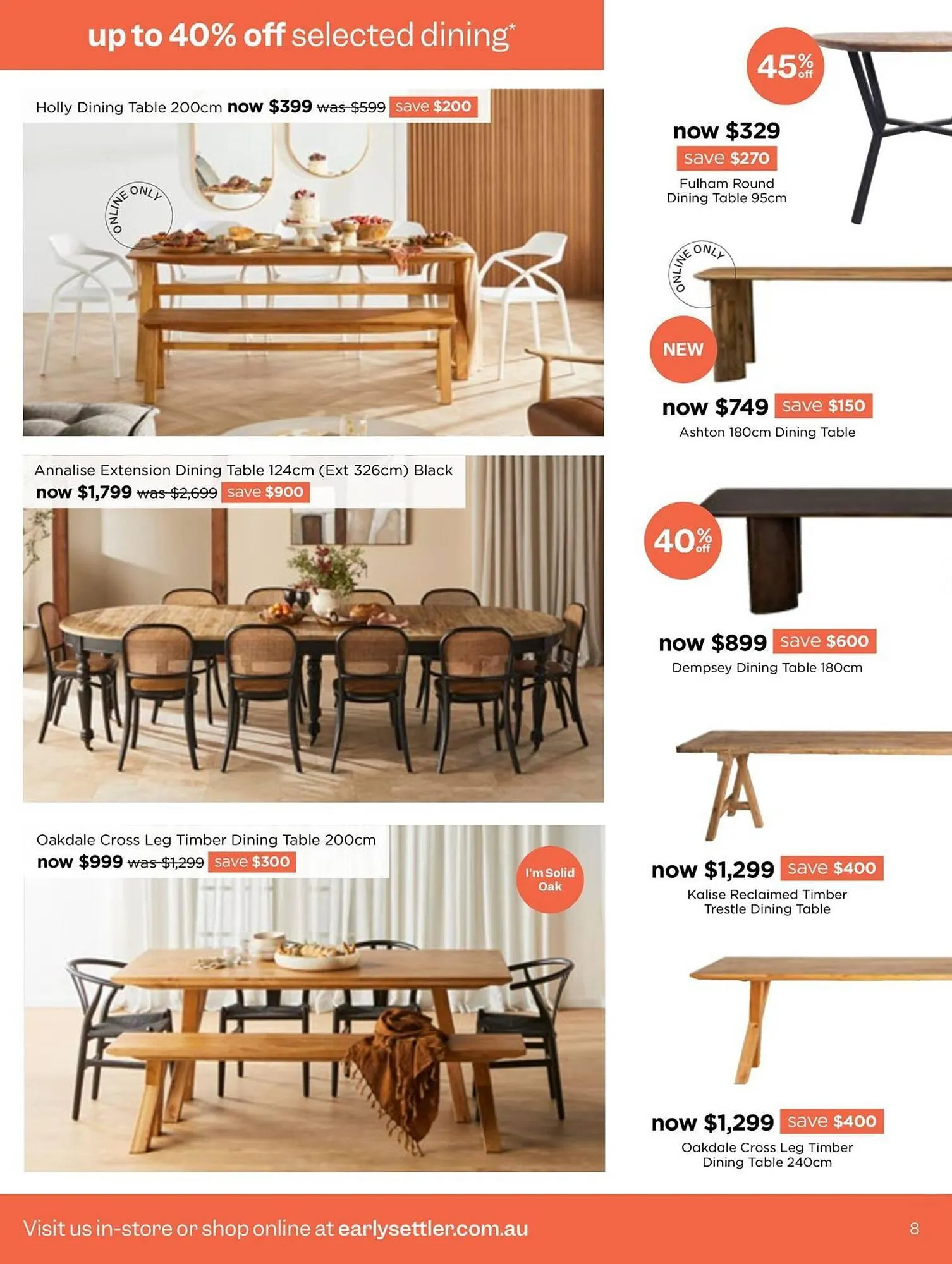 Early Settler catalogue - Catalogue valid from 28 July to 17 August 2025 - page 8