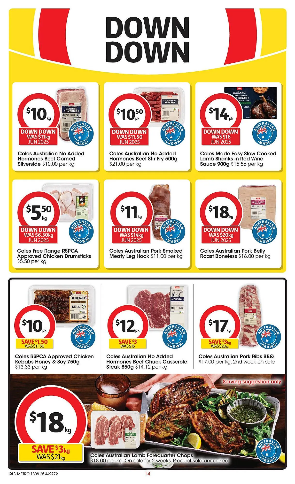 Coles catalogue - Catalogue valid from 12 August to 19 August 2025 - page 14