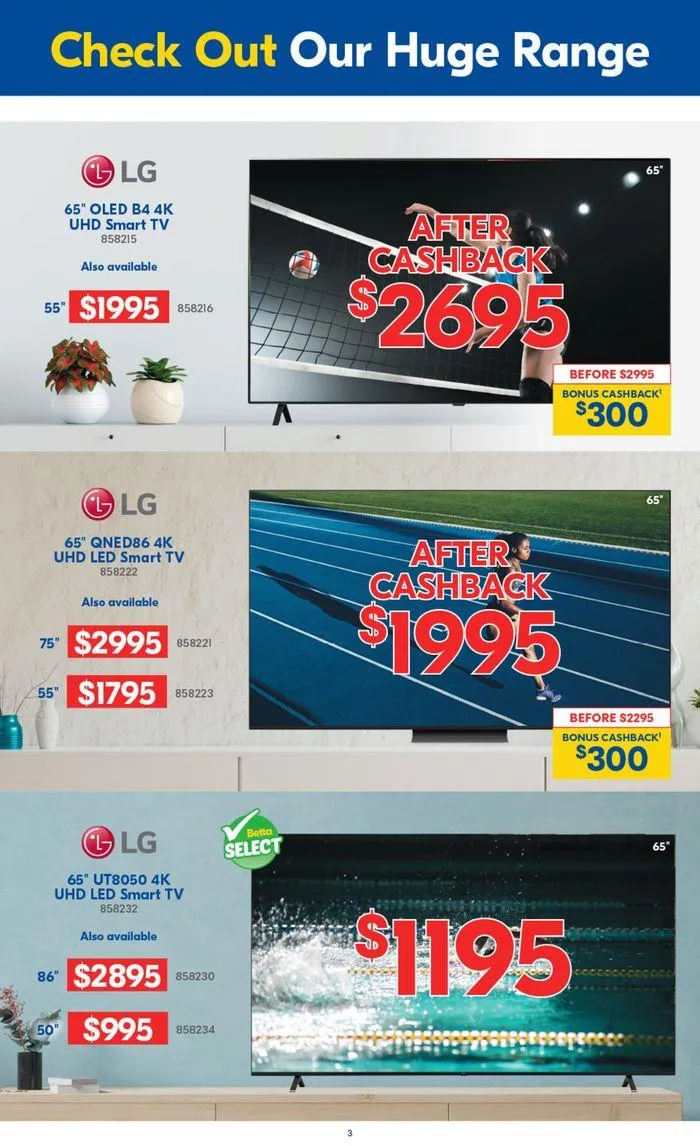 Bonus Up To $300 Cashback - Catalogue valid from 9 July to 21 July 2024 - page 3