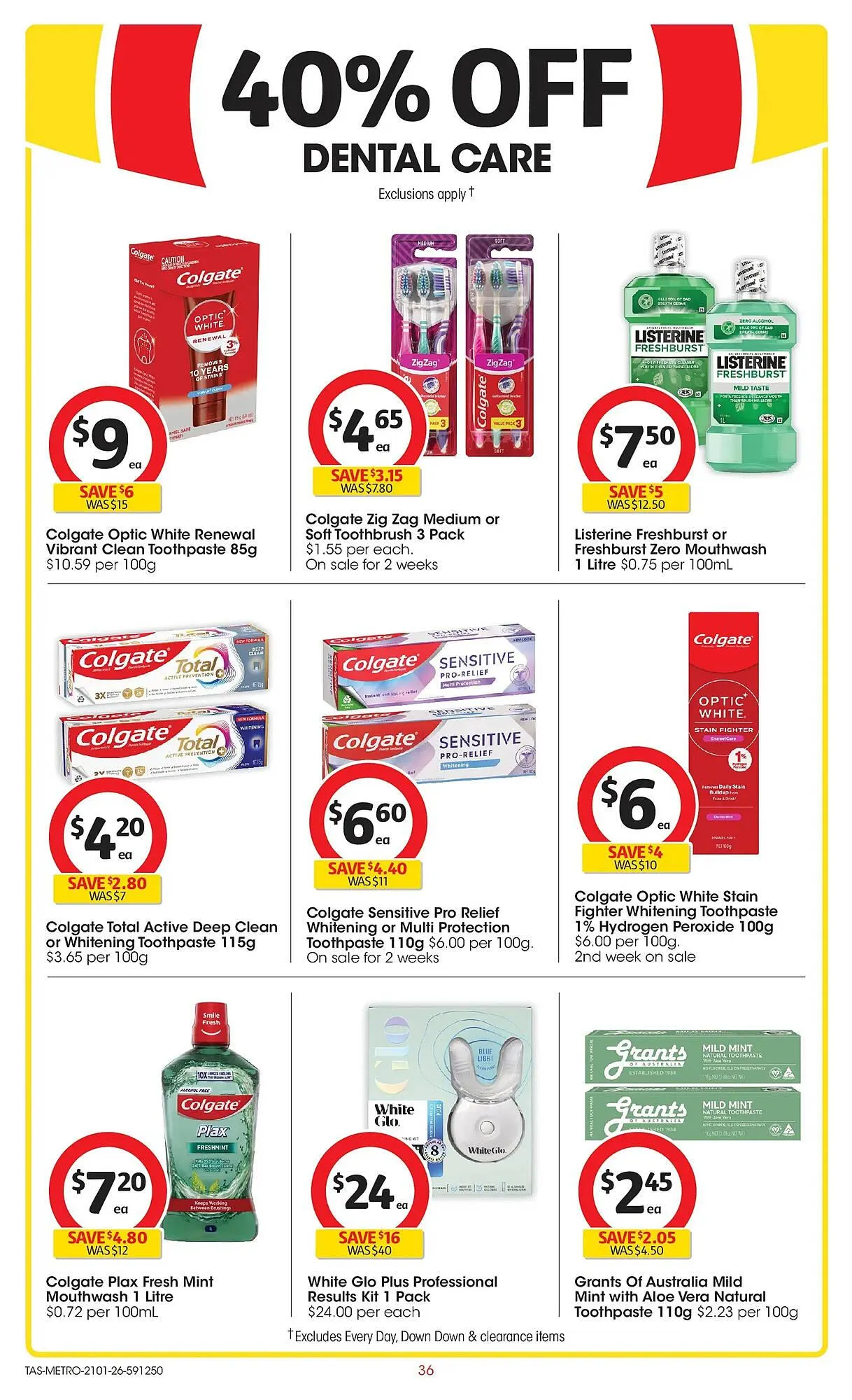 Coles catalogue - Catalogue valid from 21 January to 27 January 2026 - page 36