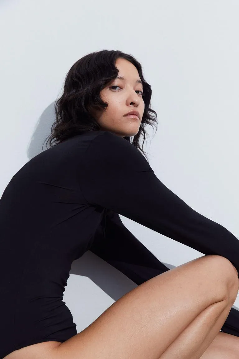 Jersey G-string Bodysuit