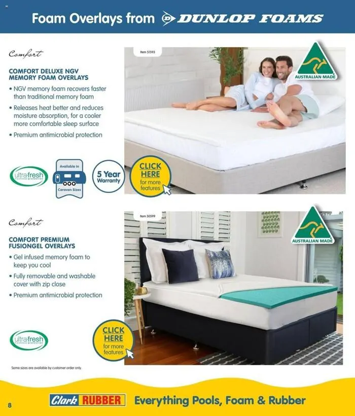 Your Foam Specialist - Catalogue valid from 20 June to 31 December 2025 - page 8