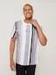 Vertical Stripe Brooklyn Tee