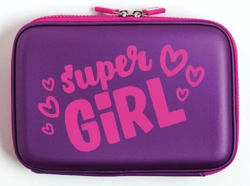 CHARMIES PENCIL CASE SUPER GIRL