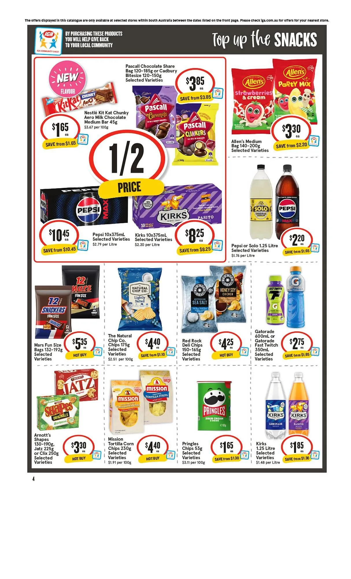 IGA catalogue - Catalogue valid from 20 August to 26 August 2025 - page 5