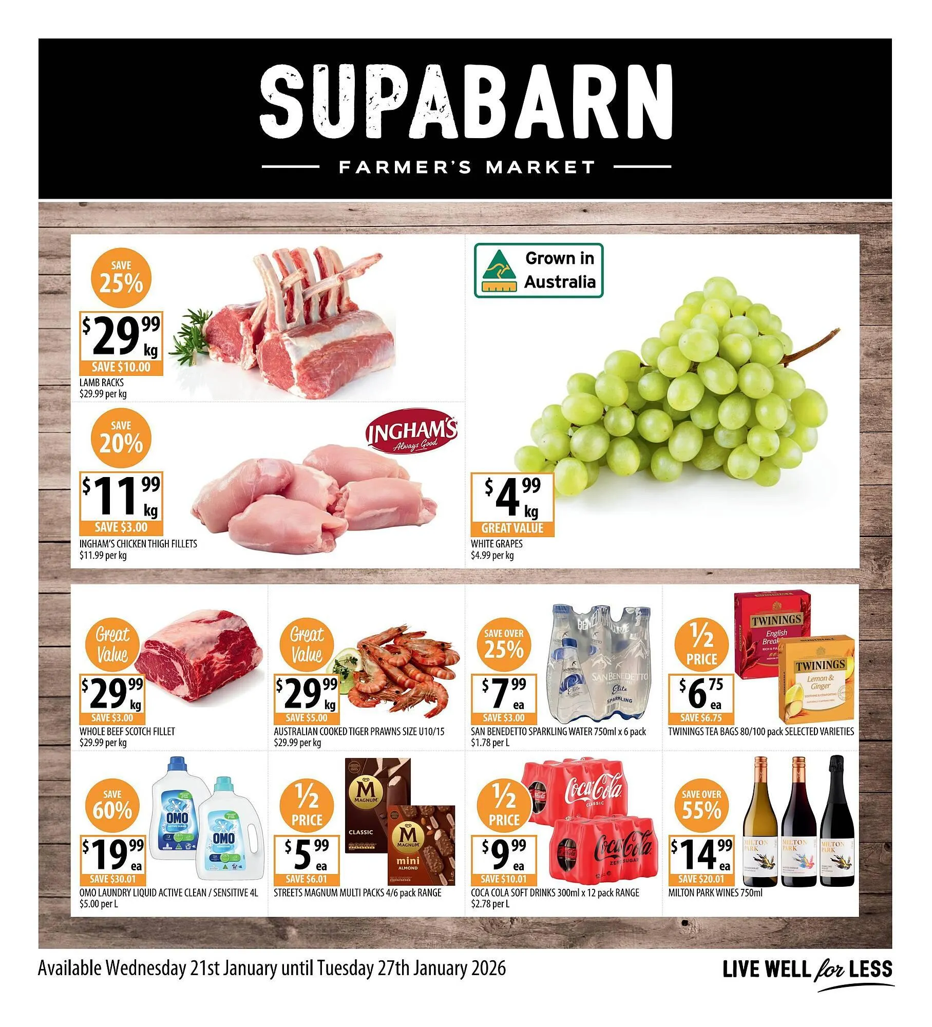 Supabarn catalogue - Catalogue valid from 21 January to 27 January 2026 - page 1