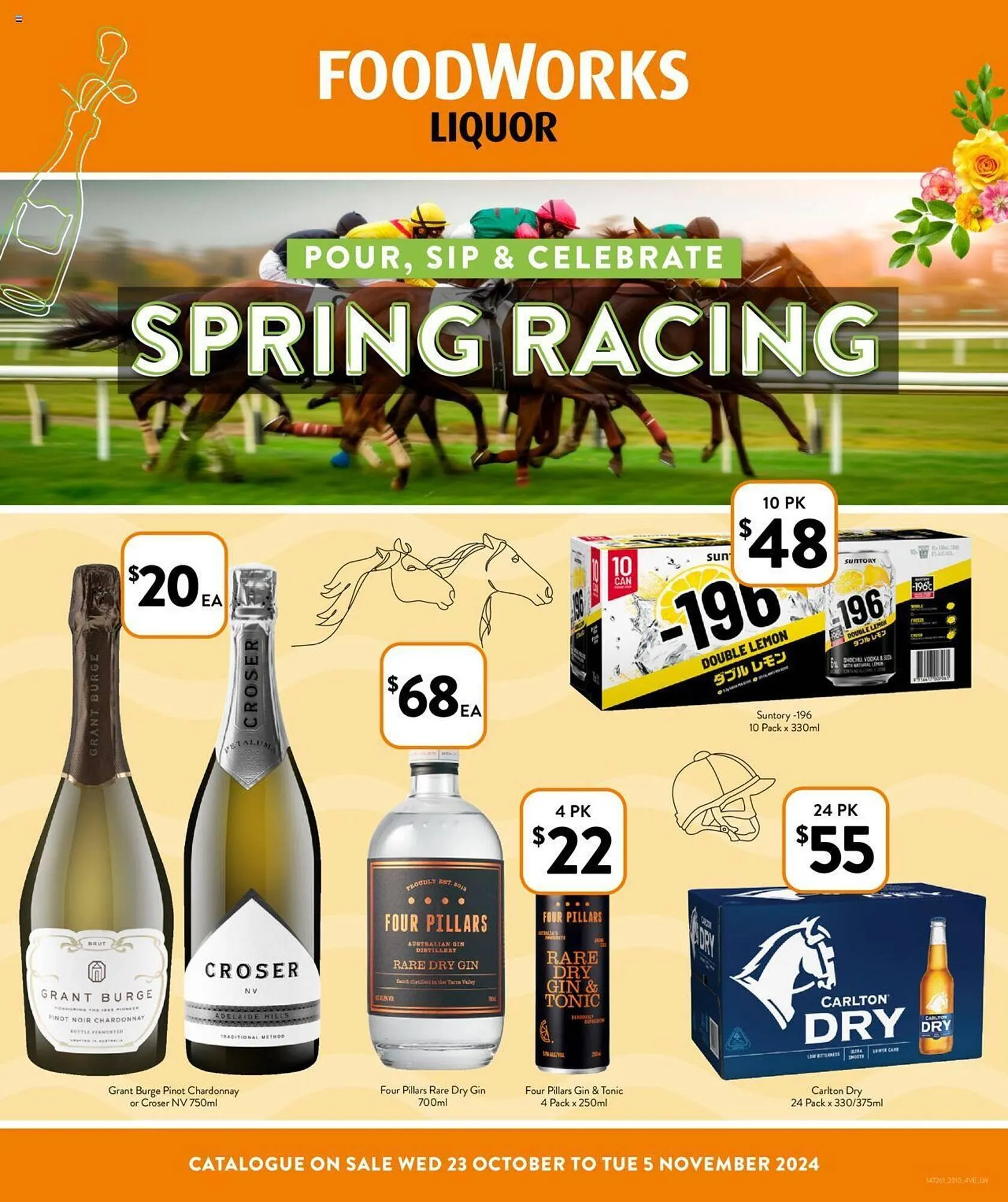 Foodworks catalogue - Catalogue valid from 23 October to 5 November 2024 - page 1