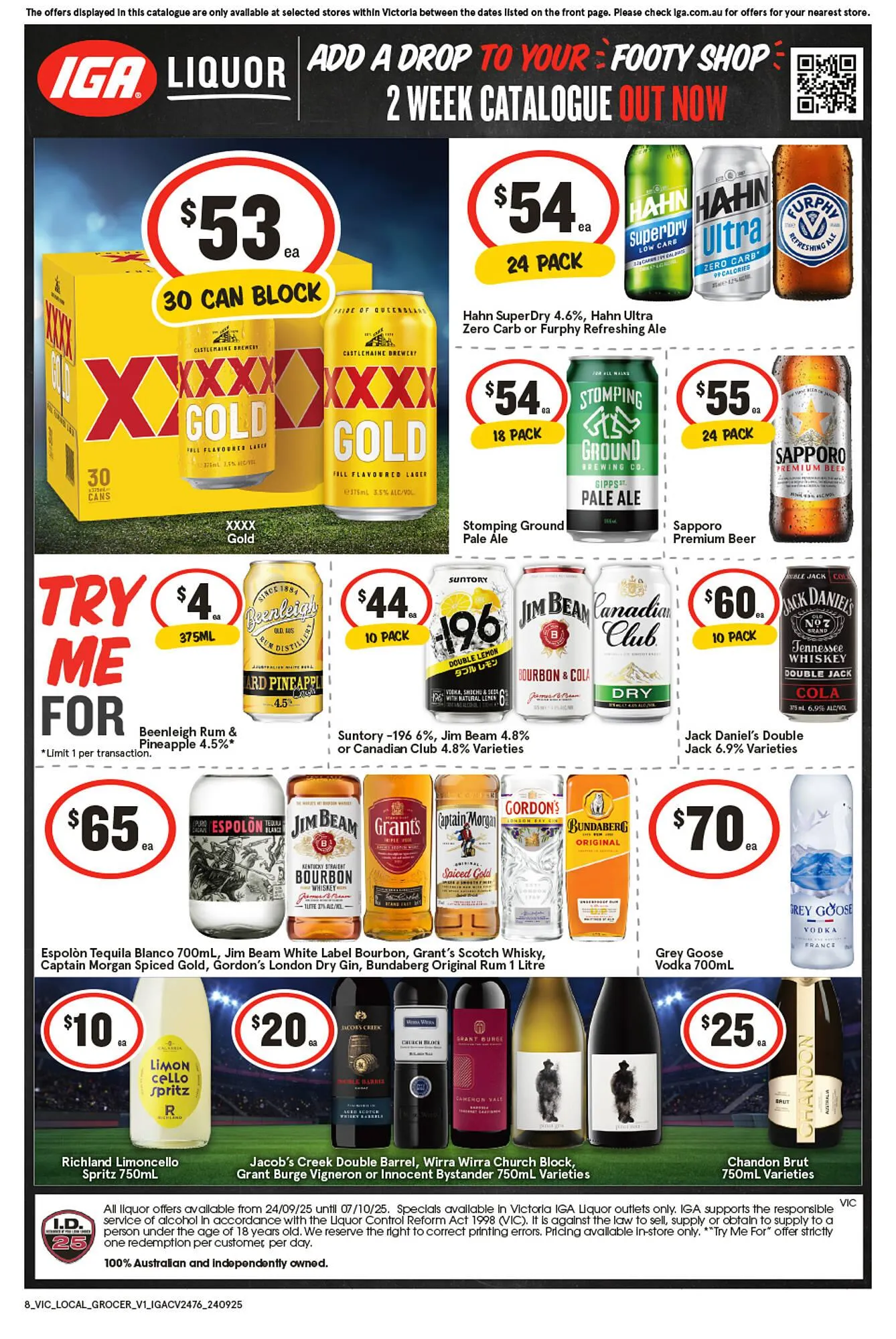 IGA catalogue - Catalogue valid from 24 September to 30 September 2025 - page 2