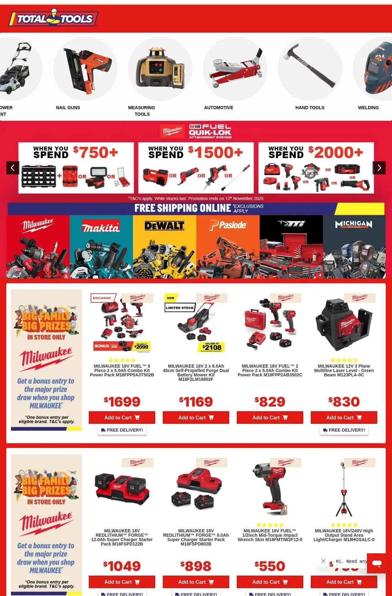 Total Tools Current catalogue - Catalogue valid from 20 October to 29 October 2025 - page 1