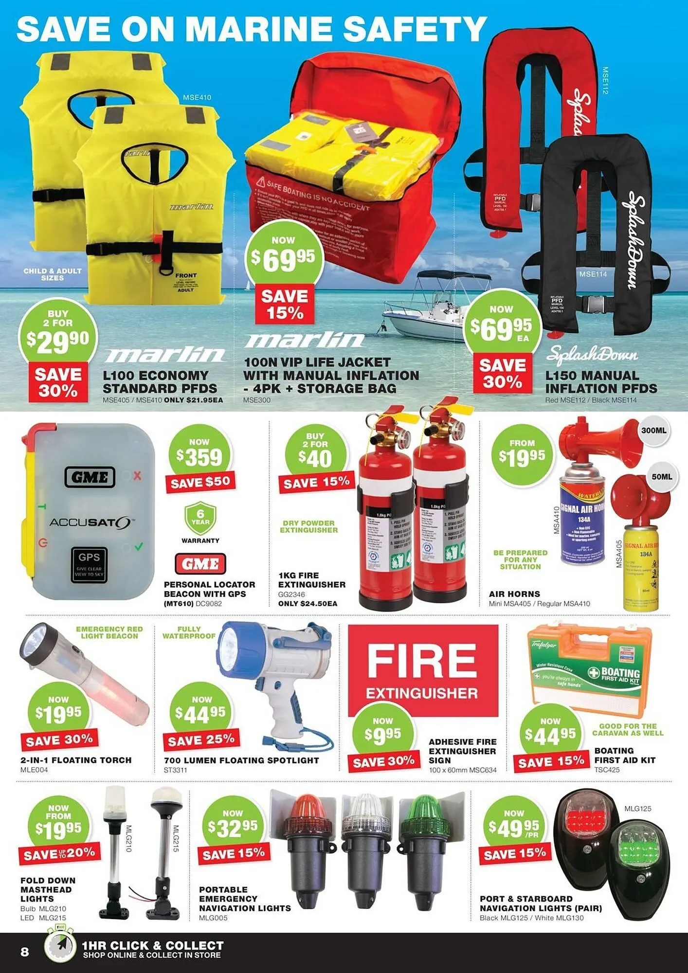 Road Tech Marine catalogue - Catalogue valid from 11 September to 6 October 2025 - page 8