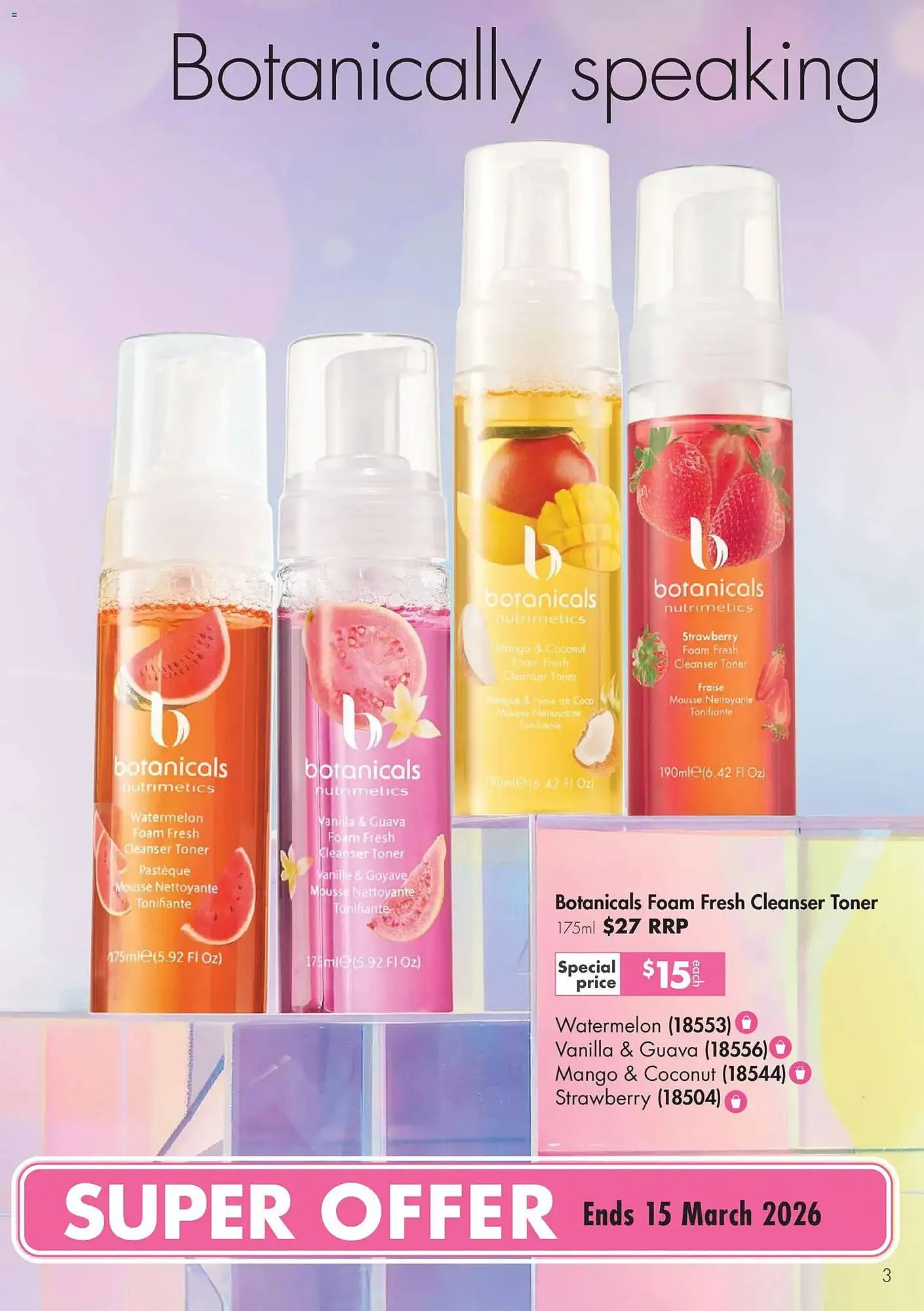 Nutrimetics catalogue - Catalogue valid from 25 February to 31 March 2026 - page 3