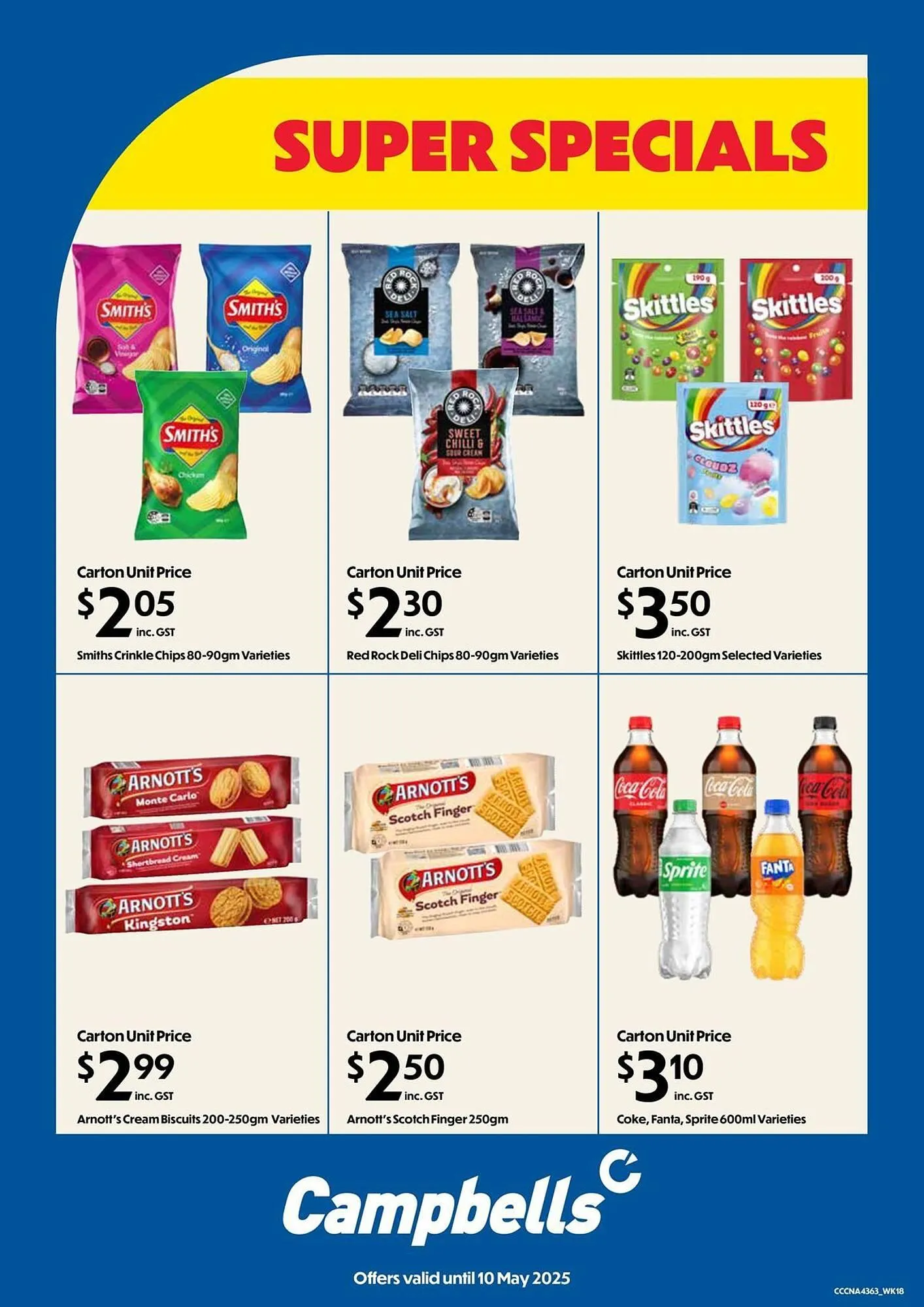 Campbells Wholesale catalogue - Catalogue valid from 27 April to 10 May 2026 - page 1