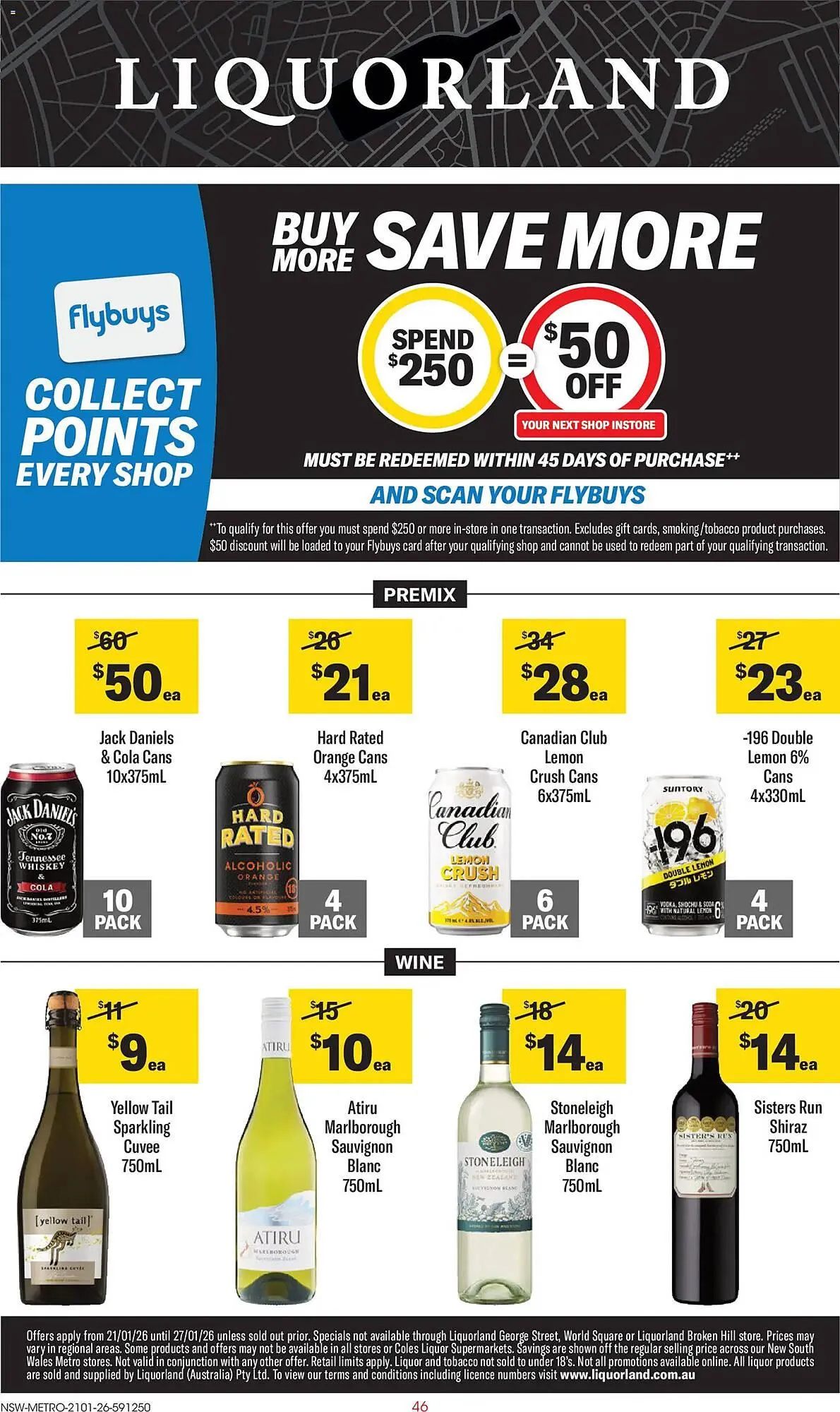 Liquorland catalogue - Catalogue valid from 20 January to 27 January 2026 - page 1