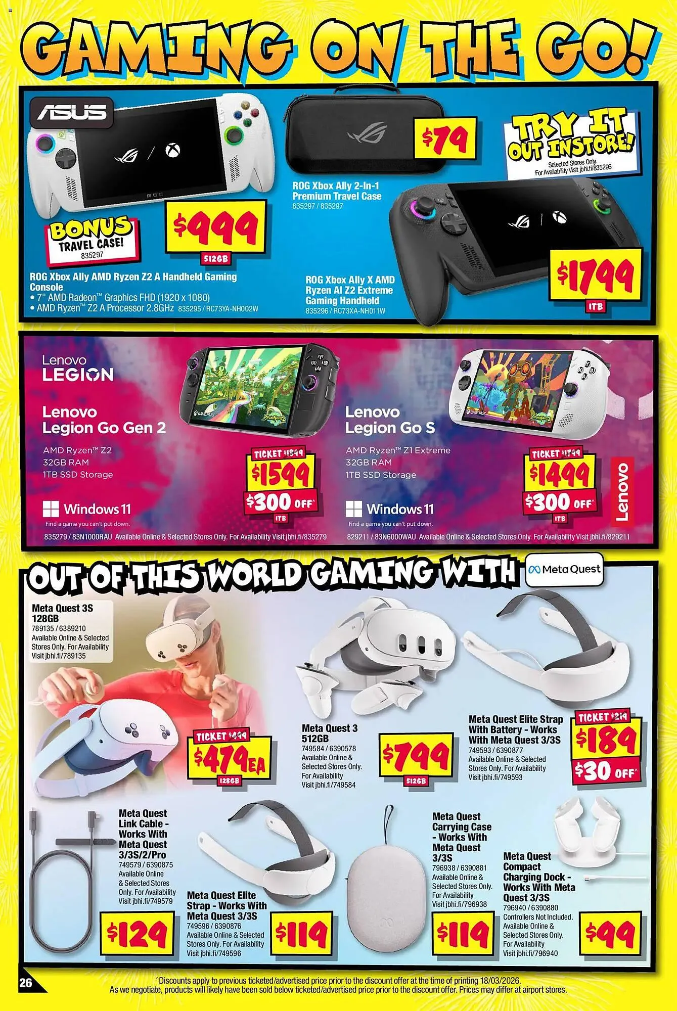 JB Hi-Fi catalogue - Catalogue valid from 30 March to 19 April 2026 - page 26