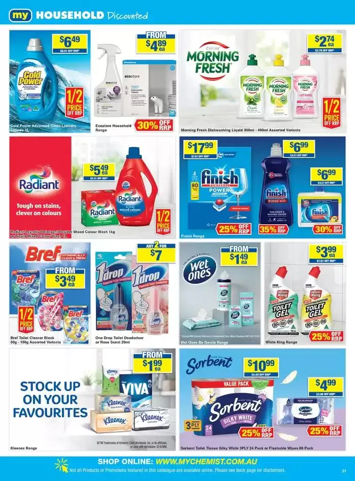 My Chemist Save Like A Champion - Catalogue valid from 27 February to 19 March 2025 - page 31