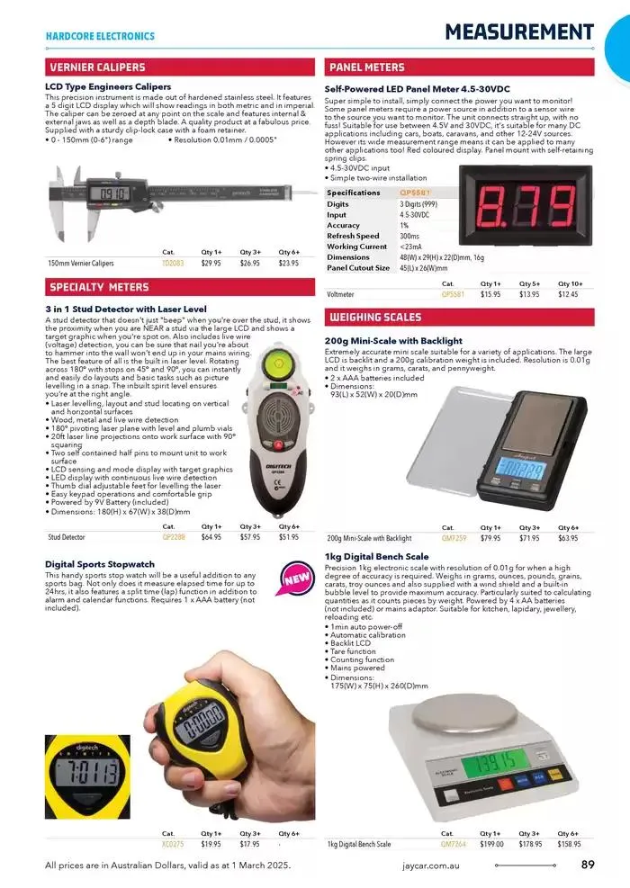 Celebrating 40 Years In Electronics - Catalogue valid from 4 March to 31 March 2025 - page 89