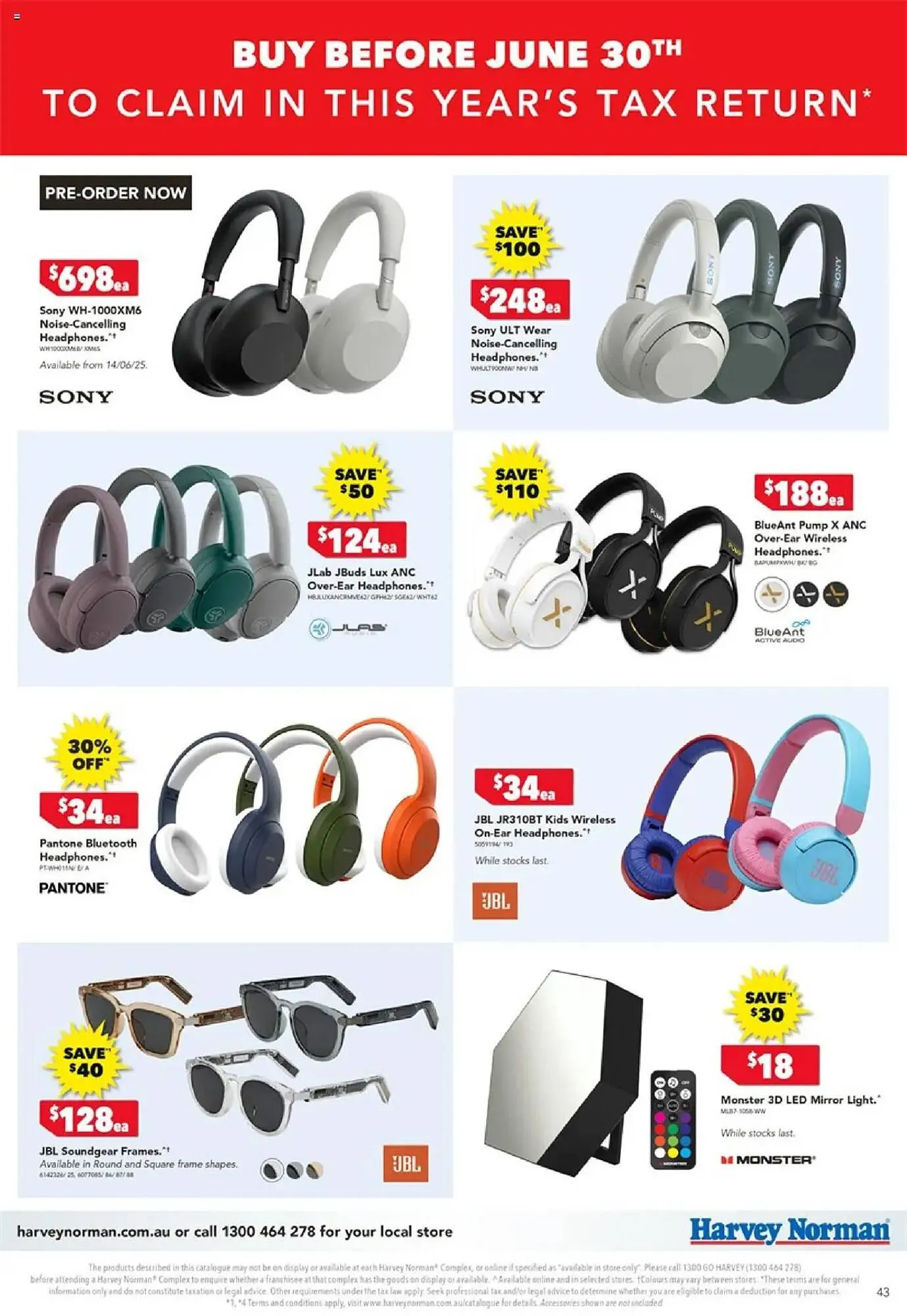 Harvey Norman catalogue - Catalogue valid from 4 June to 16 June 2025 - page 43