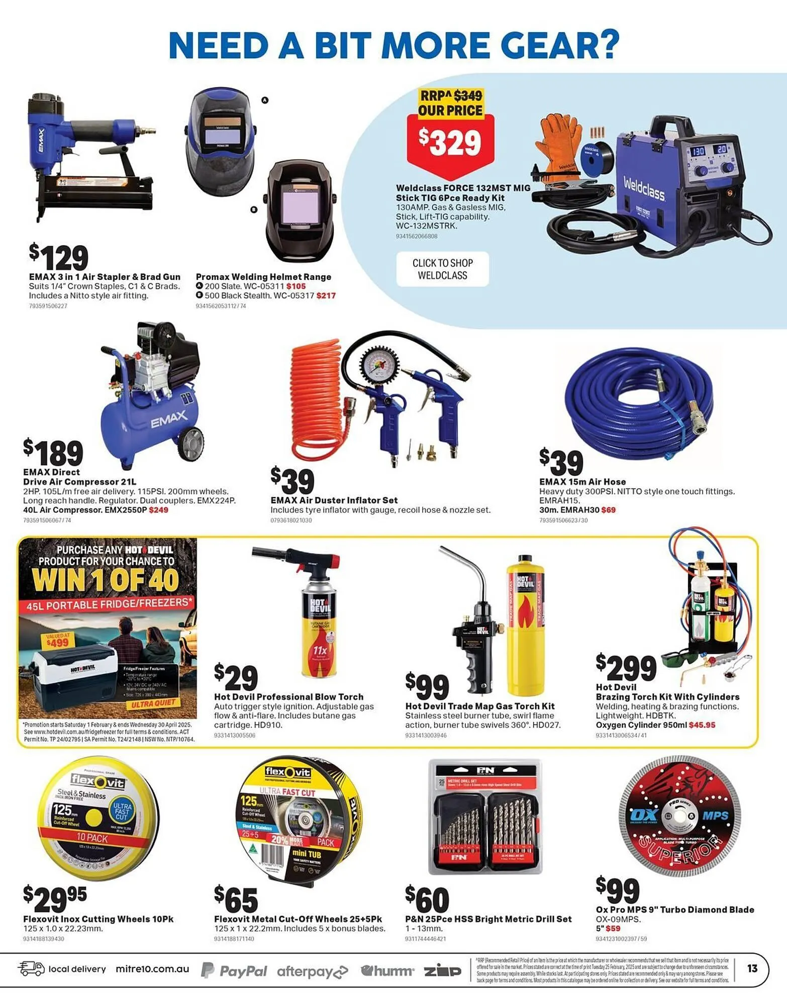 Mitre 10 catalogue - Catalogue valid from 2 April to 27 April 2025 - page 13