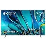 Sony 75 Inch BRAVIA 3 4K HDR Google TV K75S30