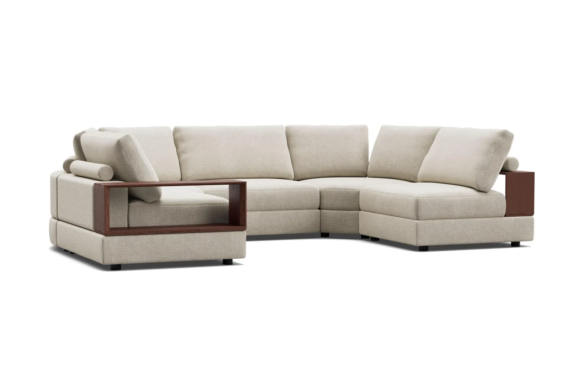 Jasper Curve Sofa 6-Seater