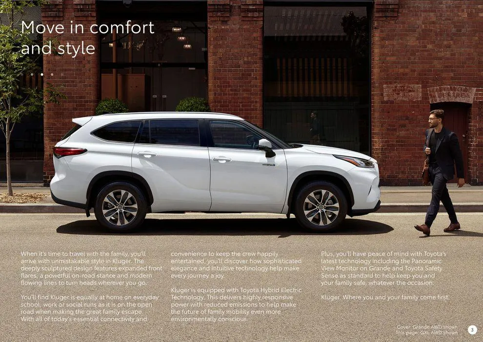 Toyota Kluger Hybrid - Catalogue valid from 11 June to 11 June 2025 - page 3