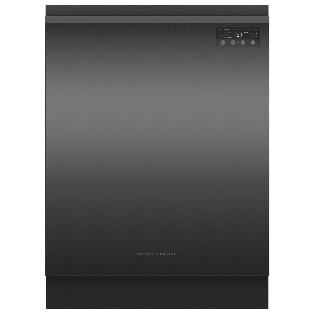 Fisher & Paykel Series 7 Contemporary Built Under Dishwasher Black DW60UN4B2